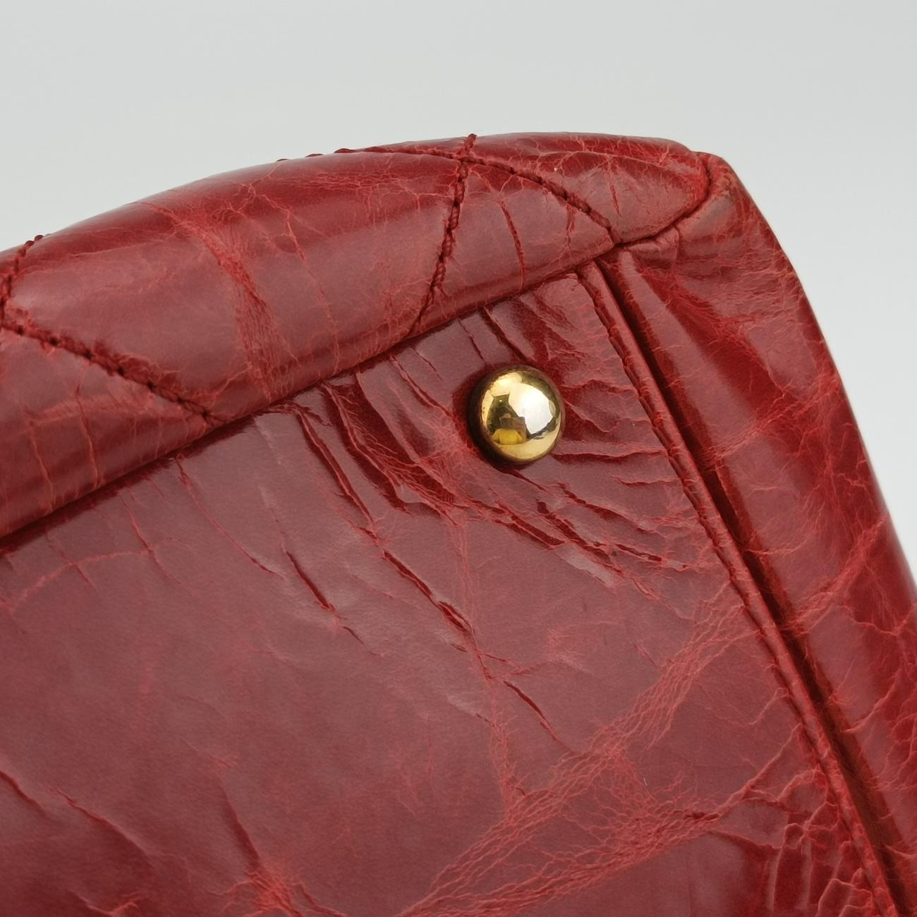 2.55 MatelasseRedLeatherA66817157575052.55 マトラッセレッドレザーA6681715757505