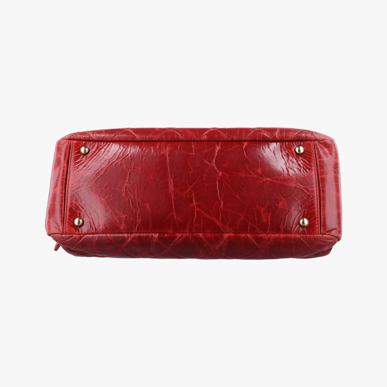 2.55 MatelasseRedLeatherA66817157575052.55 マトラッセレッドレザーA6681715757505