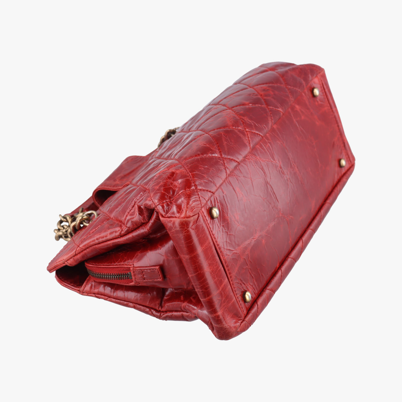 2.55 MatelasseRedLeatherA66817157575052.55 マトラッセレッドレザーA6681715757505