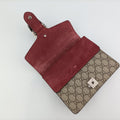 Dionysusbeige×red×multicolorPVC coated canvas421970A026072211ディオニュソスベージュ×レッド×マルチカラーPVCコーティングキャンバス421970A026072211