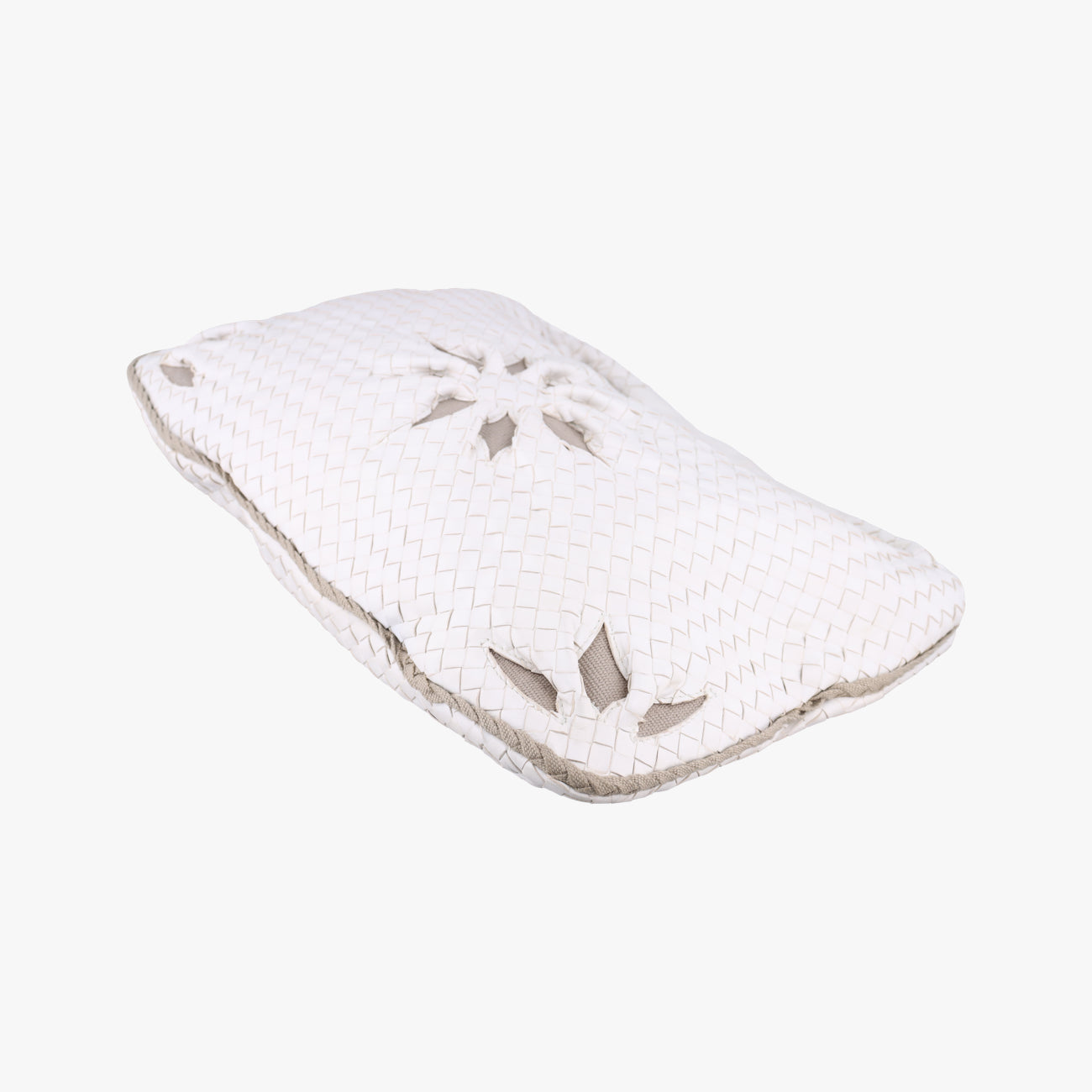Intrecciato Flower HoboWhiteLambskin 115654 VACG1 9082イントレチャート 花柄ホワイトラムスキン115654 VACG1 9082