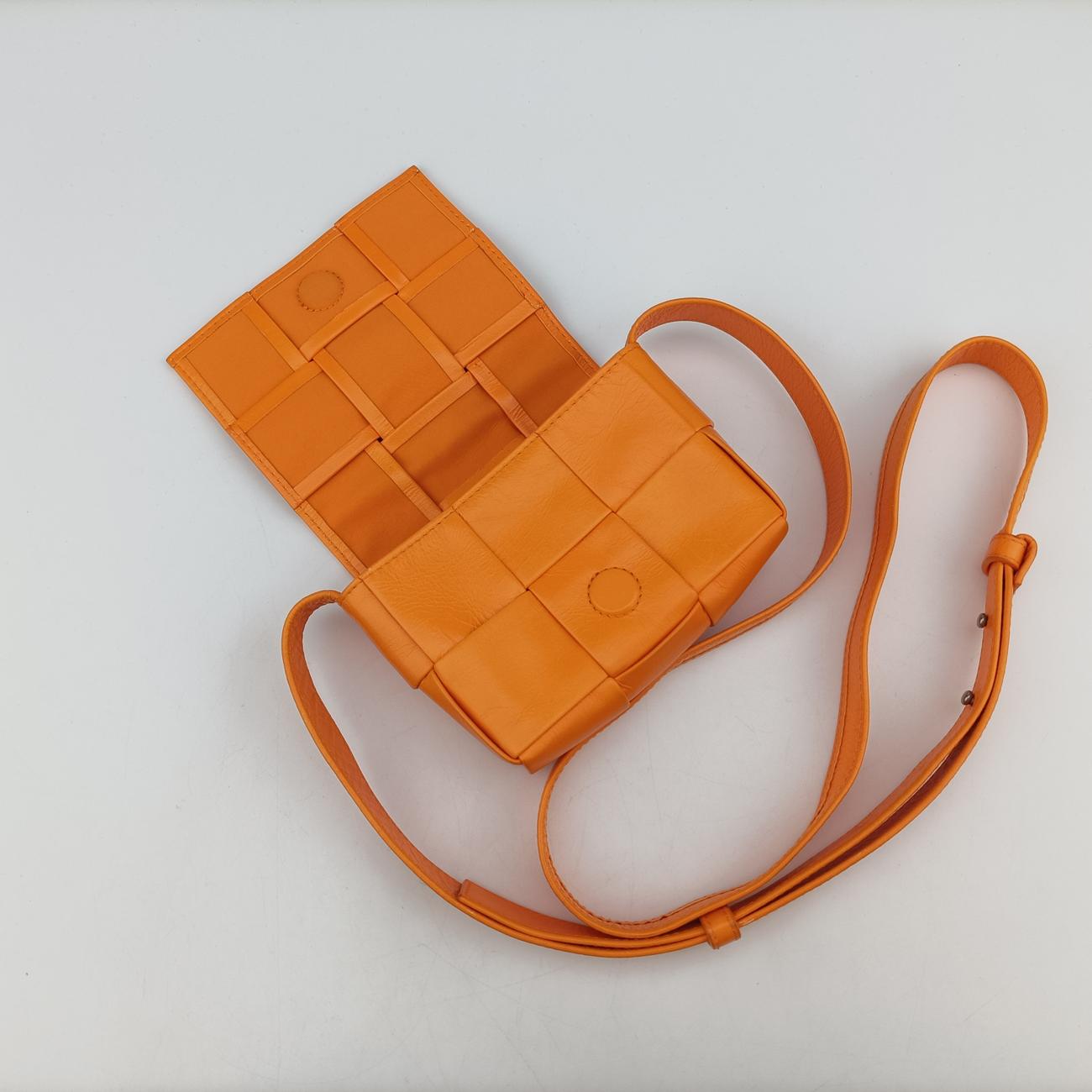 candy cassetteOrangelambskinP01055702Rキャンディ カセットオレンジラムスキンP01055702R