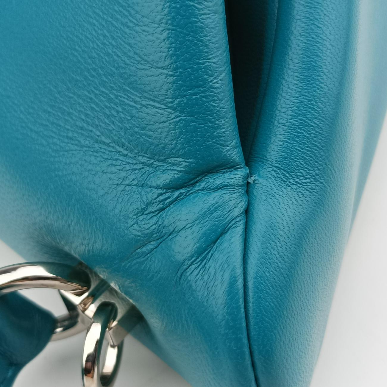 Padded Nappa triangleGreenlambskin1BA3157/Dパデッド ナッパ トライアングルグリーンラムスキン1BA3157/D