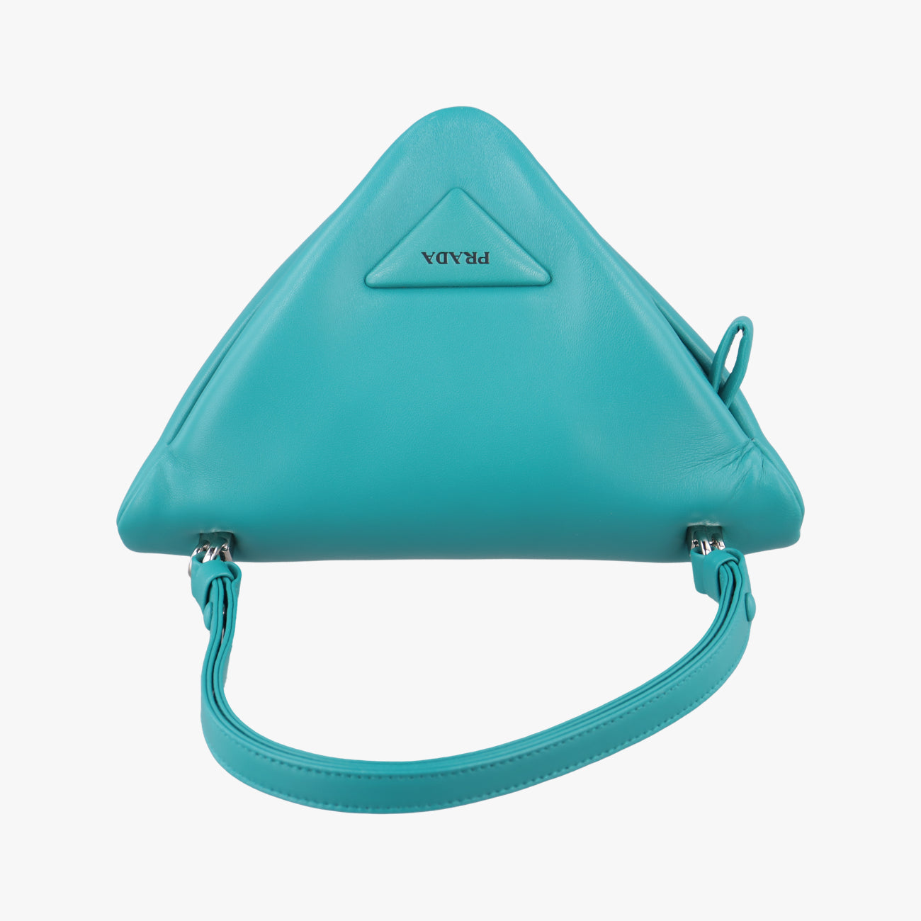 Padded Nappa triangleGreenlambskin1BA3157/Dパデッド ナッパ トライアングルグリーンラムスキン1BA3157/D