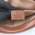 OPHIDIAブルー×ブラウンcanvas x leather517350オフィディアブルー×ブラウンキャンバス×レザー517350