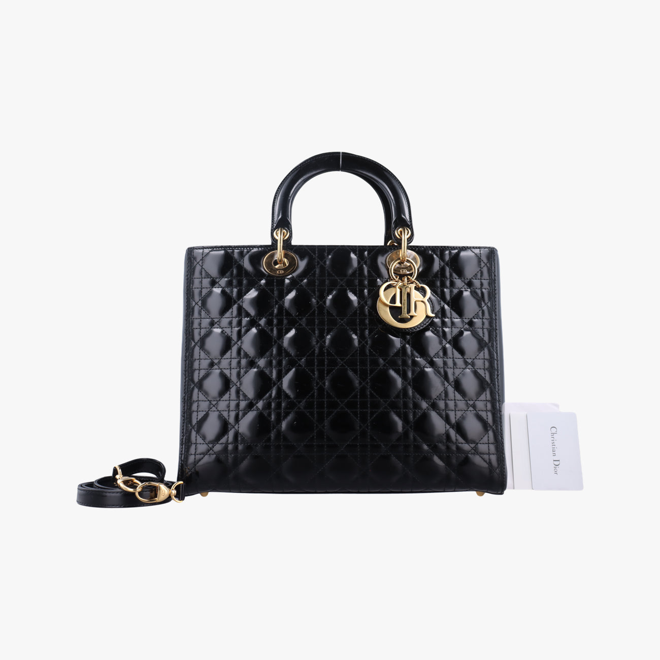 Lady DiorBlackPatent13-BO-0123レディディオールブラックパテント13-BO-0123