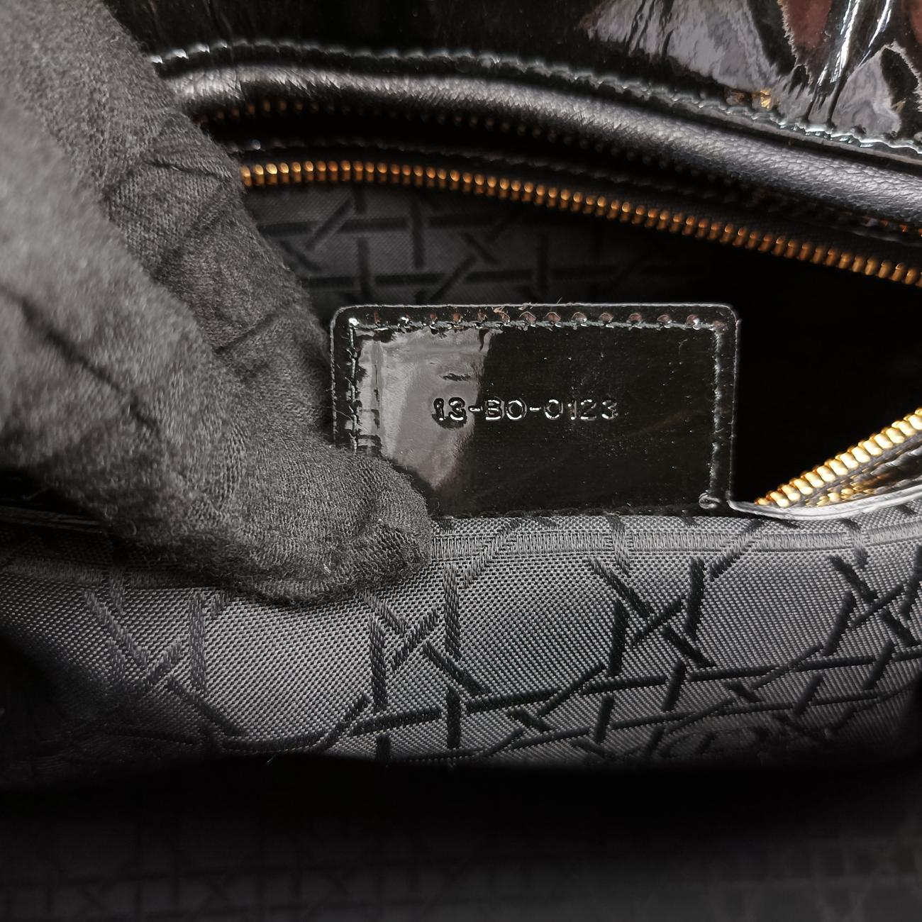 Lady DiorBlackPatent13-BO-0123レディディオールブラックパテント13-BO-0123