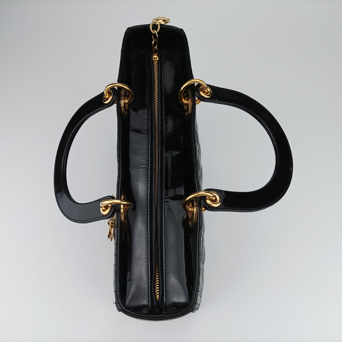 Lady DiorBlackPatent13-BO-0123レディディオールブラックパテント13-BO-0123