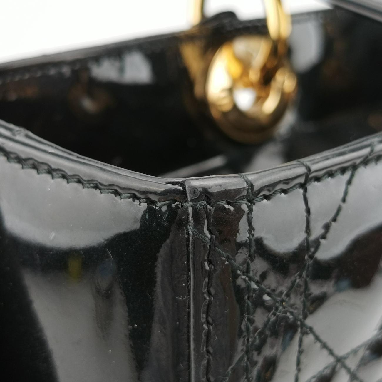 Lady DiorBlackPatent13-BO-0123レディディオールブラックパテント13-BO-0123