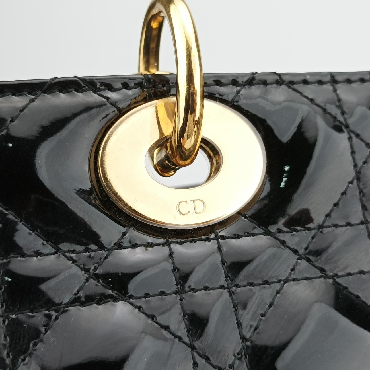Lady DiorBlackPatent13-BO-0123レディディオールブラックパテント13-BO-0123