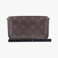 Multi Pochette FéLICIEBrown×KHAKIMonogram CanvasM80091ICチップミュルティ ポシェット フェリシーモノグラム/ブラウン系×カーキモノグラムキャンバスM80091ICチップ