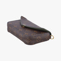 Multi Pochette FéLICIEBrown×KHAKIMonogram CanvasM80091ICチップミュルティ ポシェット フェリシーモノグラム/ブラウン系×カーキモノグラムキャンバスM80091ICチップ