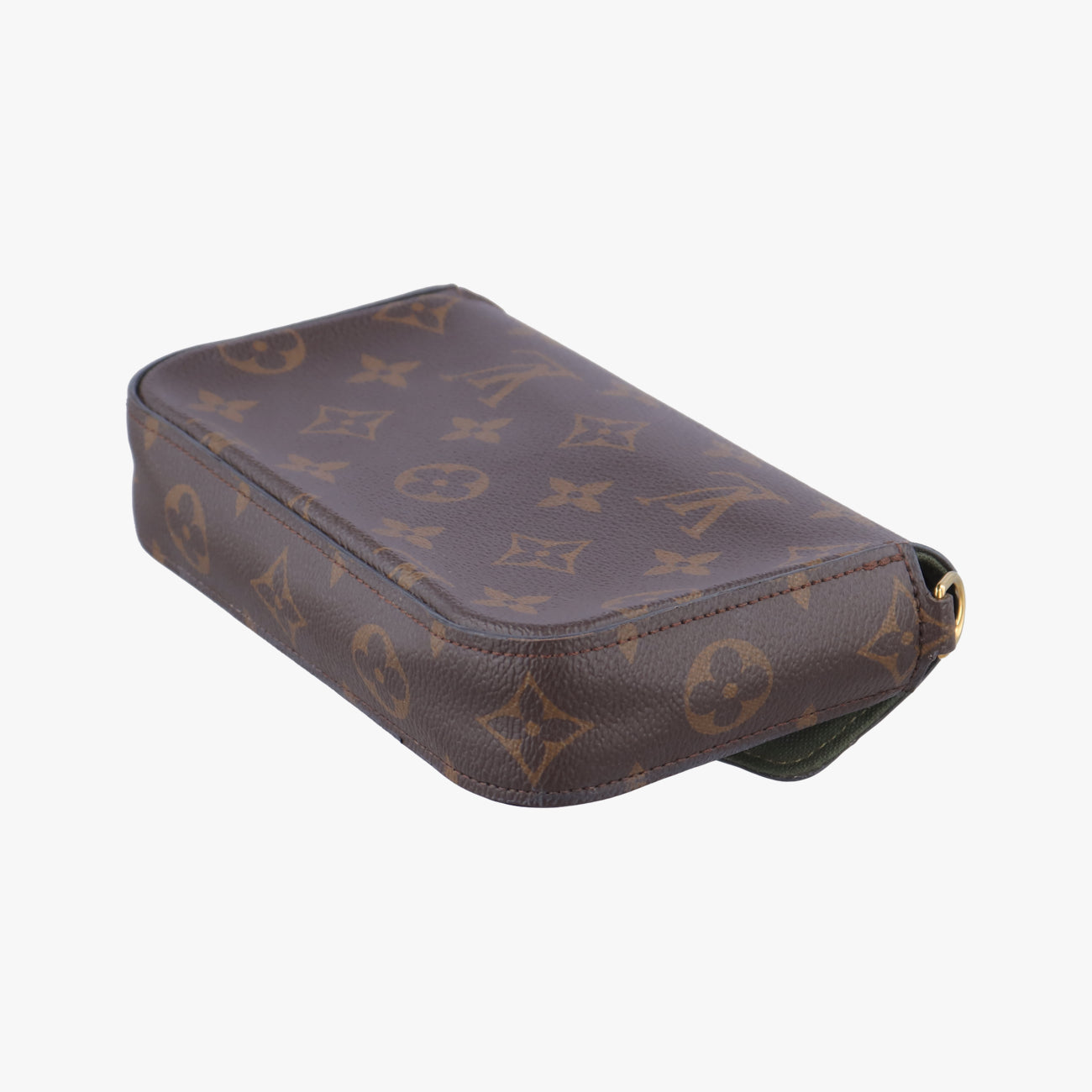 Multi Pochette FéLICIEBrown×KHAKIMonogram CanvasM80091ICチップミュルティ ポシェット フェリシーモノグラム/ブラウン系×カーキモノグラムキャンバスM80091ICチップ