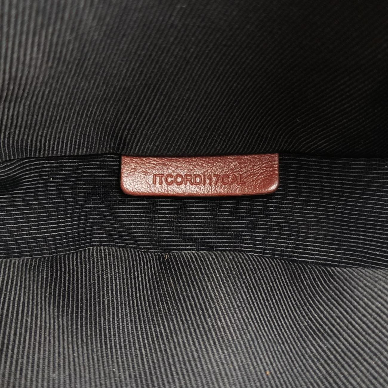 LOUISEBeige×BrownCanvas x LeatherITCORDI17CALルイーズベージュ×ブラウンキャンバス×レザーITCORDI17CAL