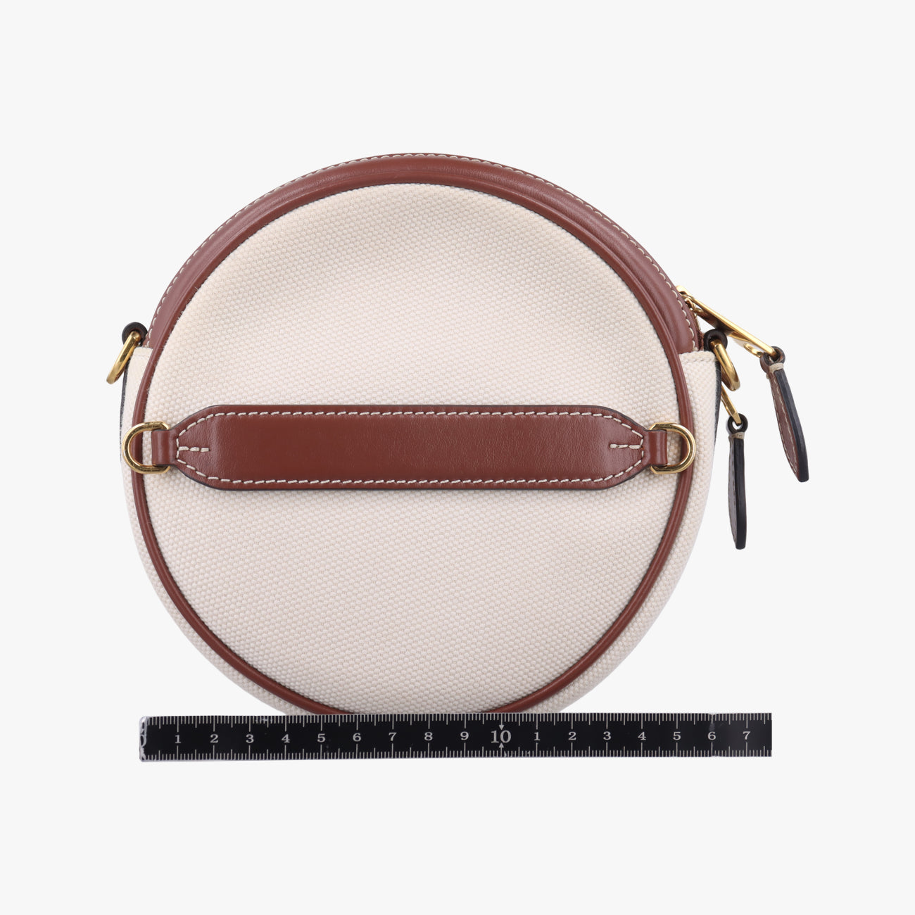 LOUISEBeige×BrownCanvas x LeatherITCORDI17CALルイーズベージュ×ブラウンキャンバス×レザーITCORDI17CAL