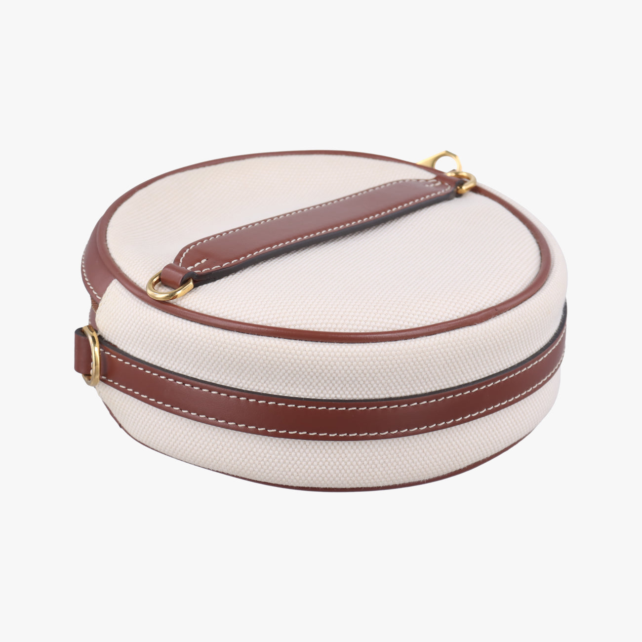 LOUISEBeige×BrownCanvas x LeatherITCORDI17CALルイーズベージュ×ブラウンキャンバス×レザーITCORDI17CAL