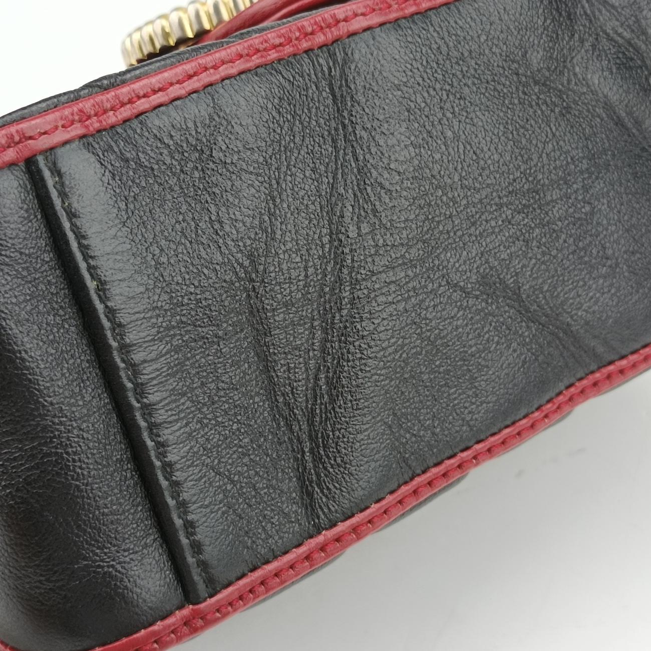 GG MarmontBlack×RedLeather583571F030273967GGマーモントブラックｘレッドレザー583571F030273967