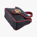 GG MarmontBlack×RedLeather583571F030273967GGマーモントブラックｘレッドレザー583571F030273967