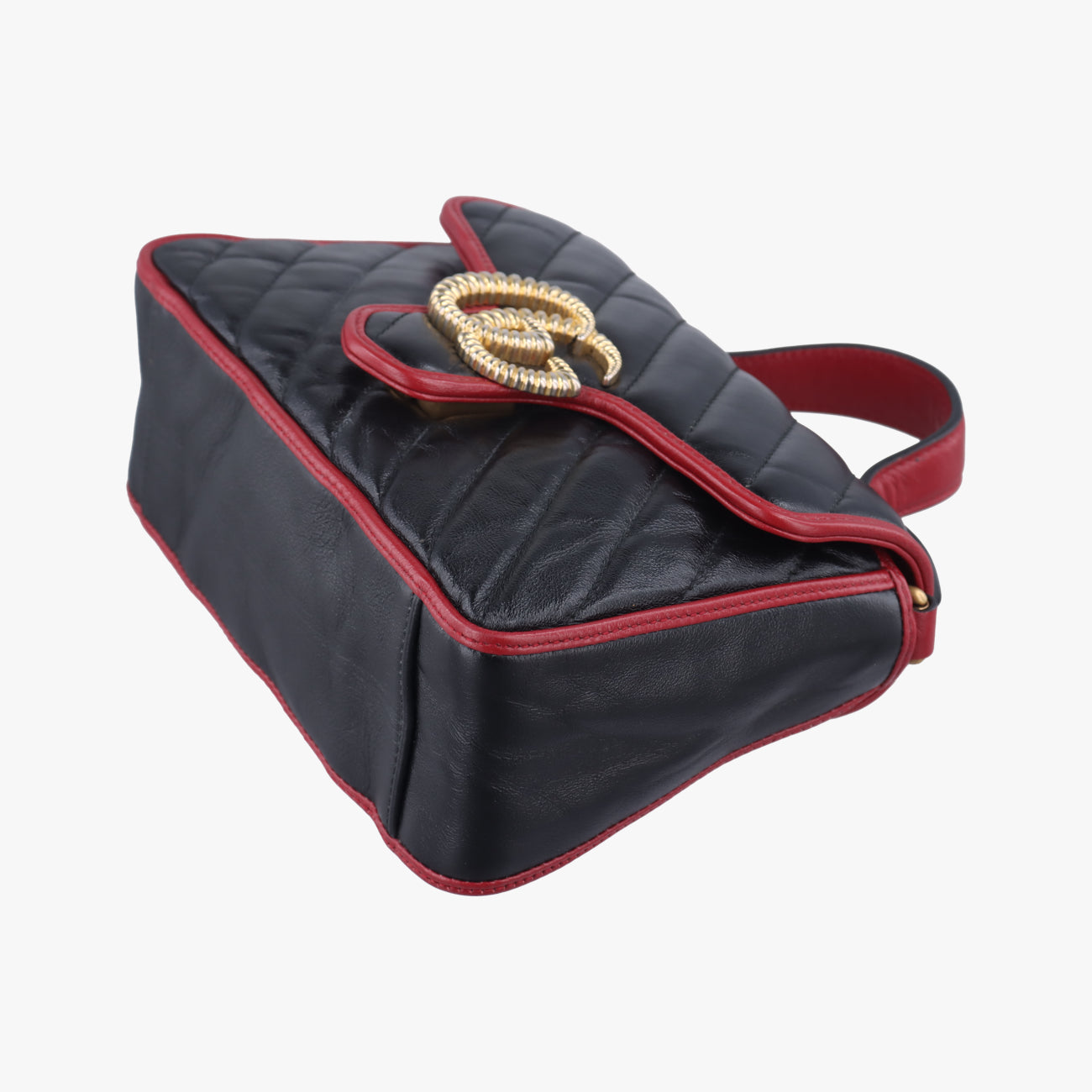 GG MarmontBlack×RedLeather583571F030273967GGマーモントブラックｘレッドレザー583571F030273967