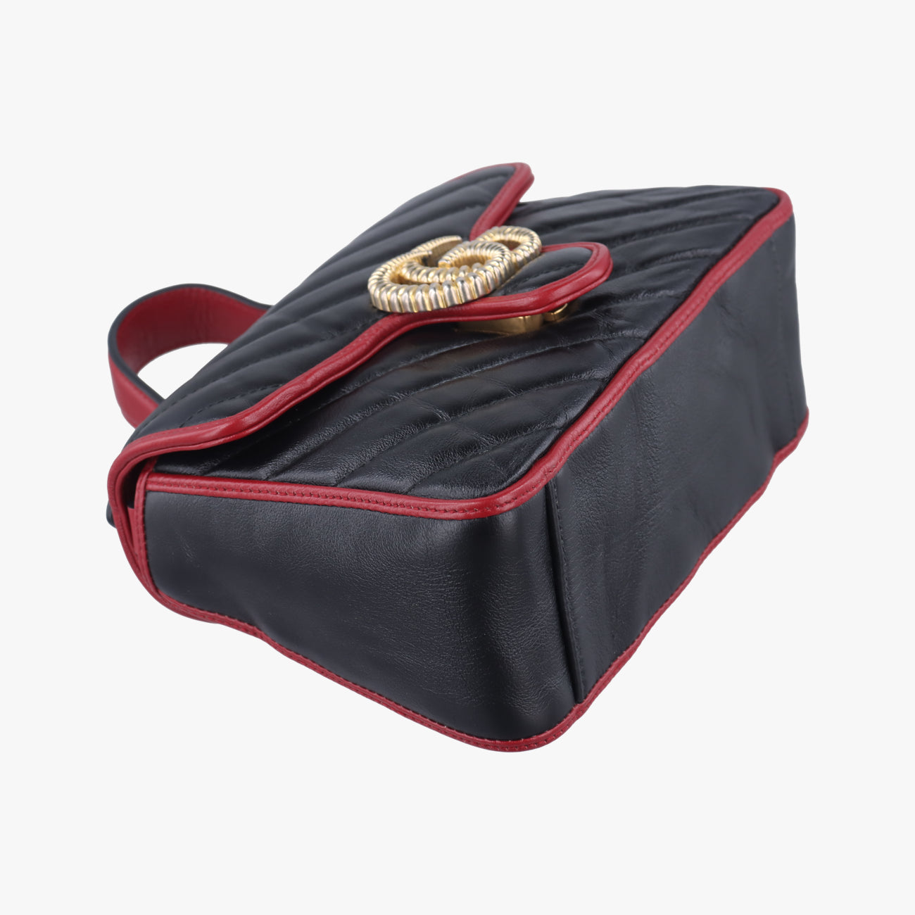 GG MarmontBlack×RedLeather583571F030273967GGマーモントブラックｘレッドレザー583571F030273967
