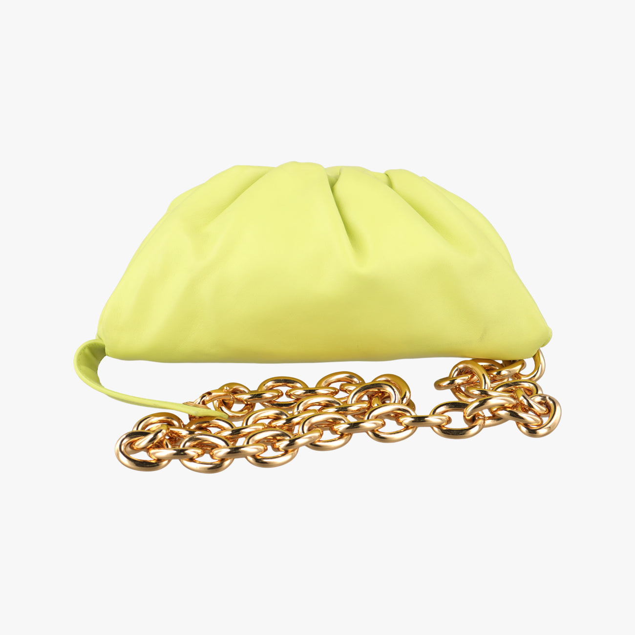 The Chain PouchYellowlambskinP01572807Lザ チェーン ポーチイエローラムスキンP01572807L