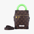 Monogram (No. 7) Vertical Box TrunkBrownPVC coated canvasM59664ICチップモノグラム(N°7) ヴェルティカル ボックス トランクブラウン系PVCコーティングキャンバスM59664ICチップ