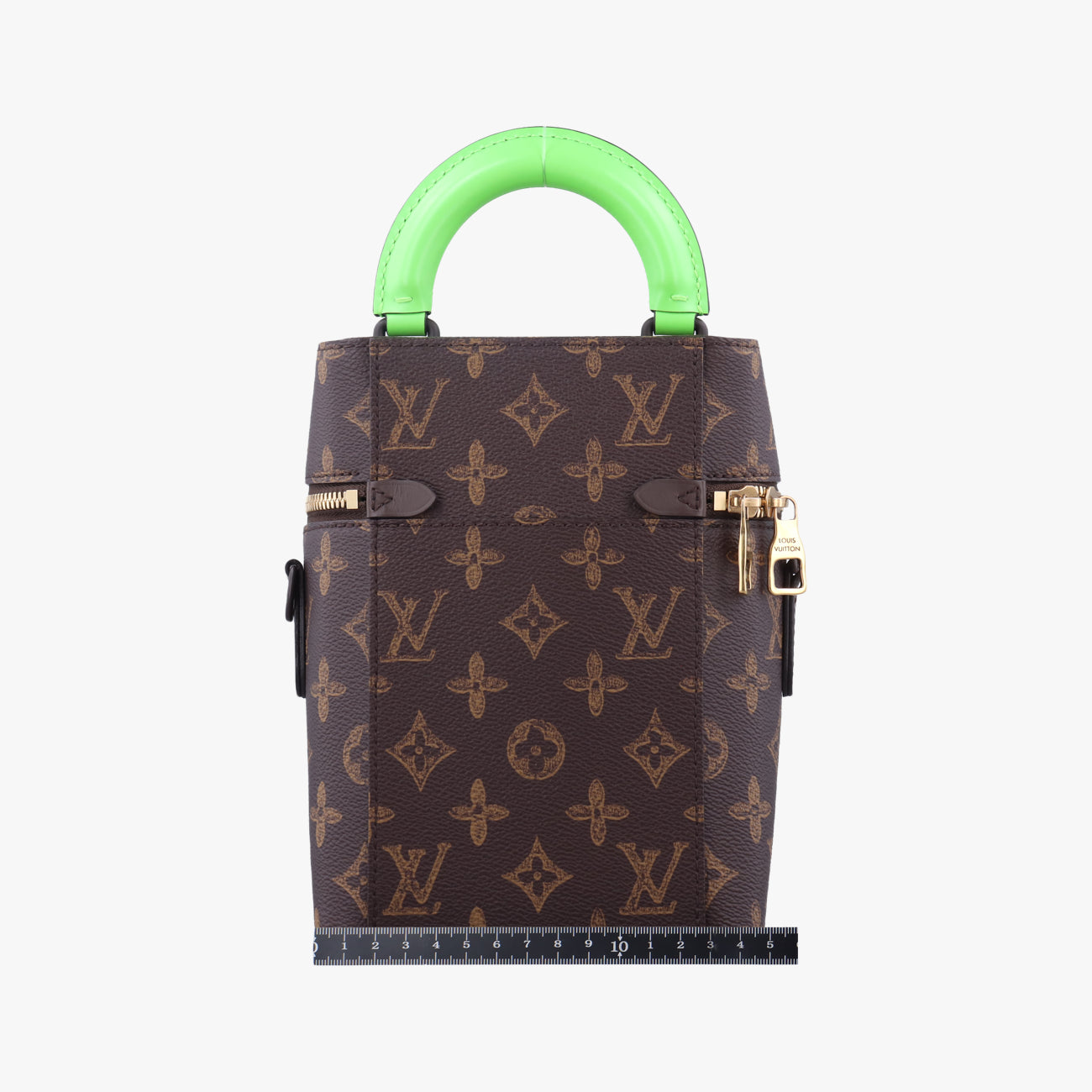 Monogram (No. 7) Vertical Box TrunkBrownPVC coated canvasM59664ICチップモノグラム(N°7) ヴェルティカル ボックス トランクブラウン系PVCコーティングキャンバスM59664ICチップ