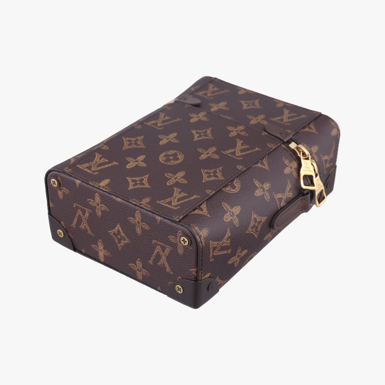 Monogram (No. 7) Vertical Box TrunkBrownPVC coated canvasM59664ICチップモノグラム(N°7) ヴェルティカル ボックス トランクブラウン系PVCコーティングキャンバスM59664ICチップ