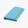 Metal Wallet on Chain Cornflower ClutchBlueSaffiano Leather1MT290181メタル ウォレット オン チェーン コーンフラワー クラッチブルーサフィアーノレザー1MT290181