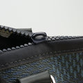 Keepall 55Black x white x BlueDamier CobaltN44013MB0177キーポル 55ブラック×ホワイト×ブルーダミエ コバルトN44013MB0177