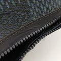 Keepall 55Black x white x BlueDamier CobaltN44013MB0177キーポル 55ブラック×ホワイト×ブルーダミエ コバルトN44013MB0177