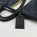 Keepall 55Black x white x BlueDamier CobaltN44013MB0177キーポル 55ブラック×ホワイト×ブルーダミエ コバルトN44013MB0177