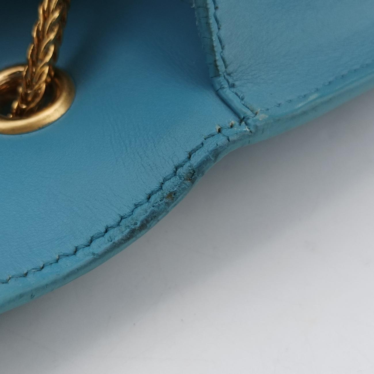Small Betty FlapBlueLeather314516314516.000926ベティ スモールブルーレザー314516314516.000926