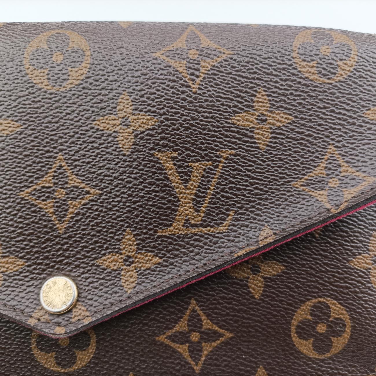 Pochette FéLICIEBrownMonogram CanvasM61276MI1107ポシェット フェリシーモノグラム/ブラウン系モノグラムキャンバスM61276MI1107