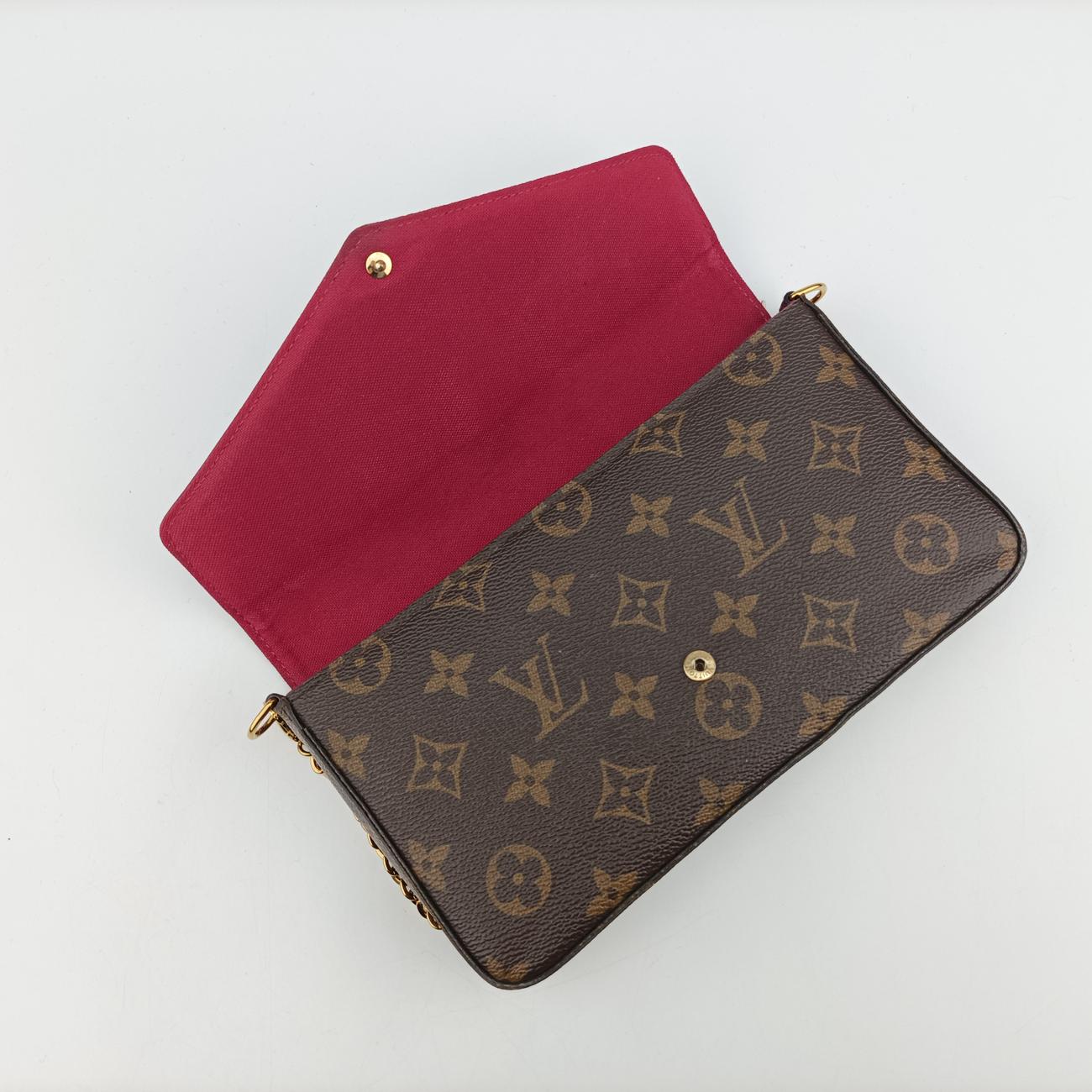 Pochette FéLICIEBrownMonogram CanvasM61276MI1107ポシェット フェリシーモノグラム/ブラウン系モノグラムキャンバスM61276MI1107