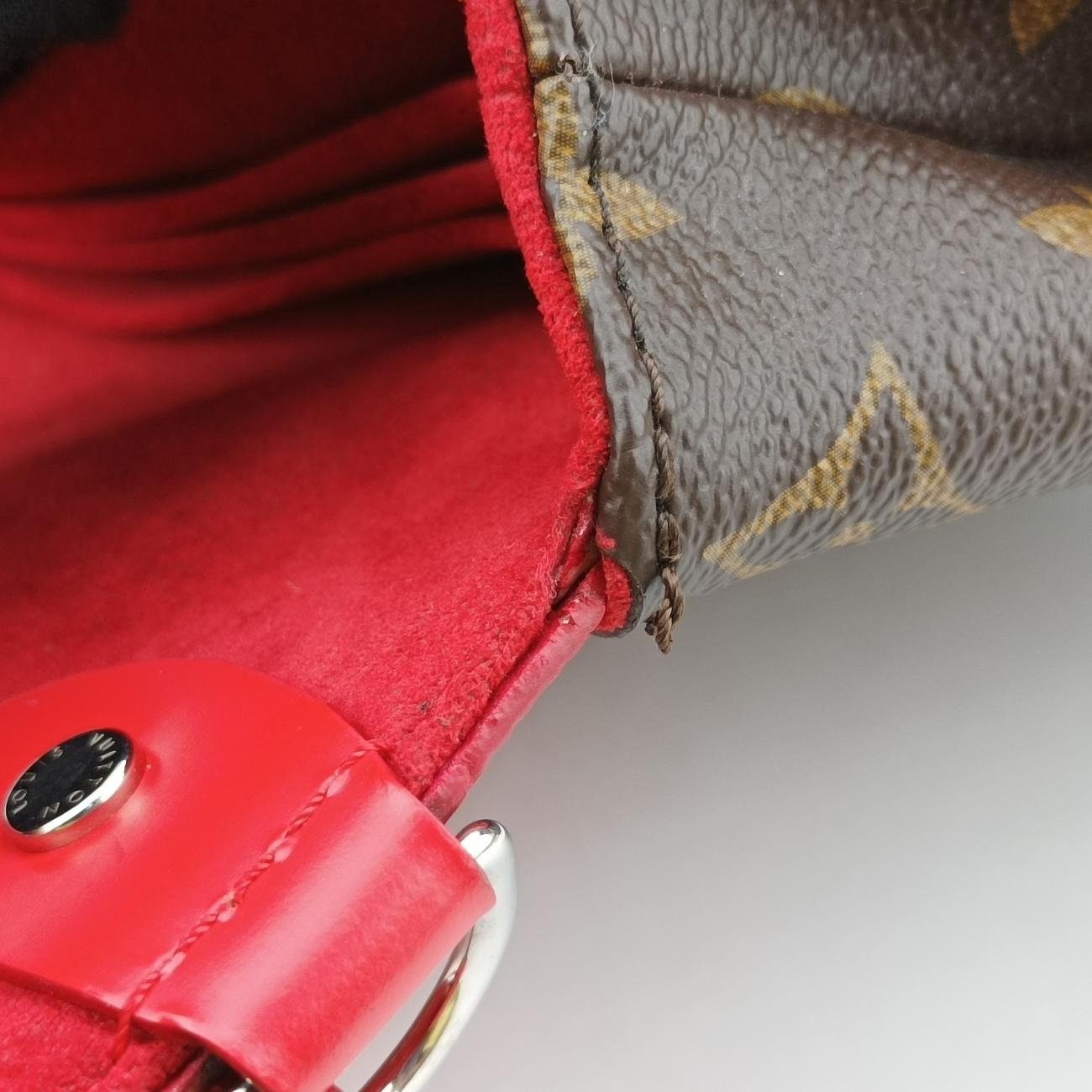 SAINT MICHELbrown×COQUELICOTMonogram Canvas×calf leatherM44031CA4107サンミシェルモノグラム/ブラウン系×コクリコモノグラムキャンバス×カーフレザーM44031CA4107