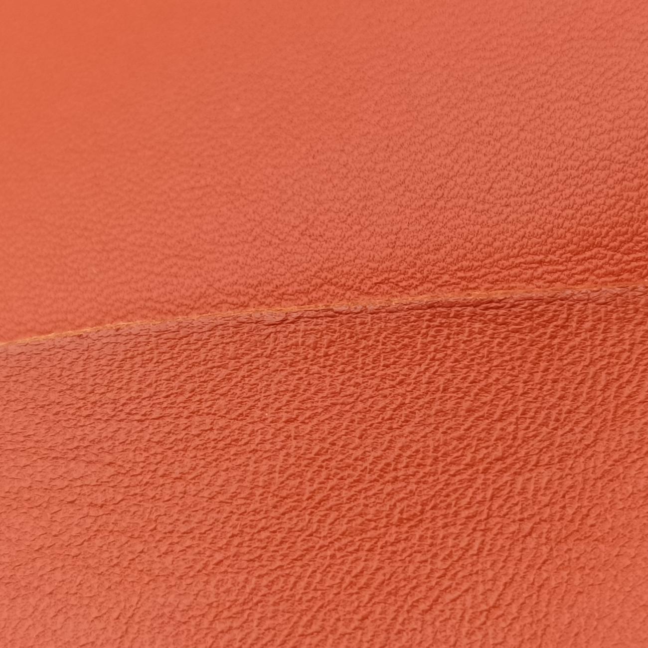 THE ARCO ToteOrange RedlambskinB09578945Lザ アルコトートオレンジレッドラムスキンB09578945L