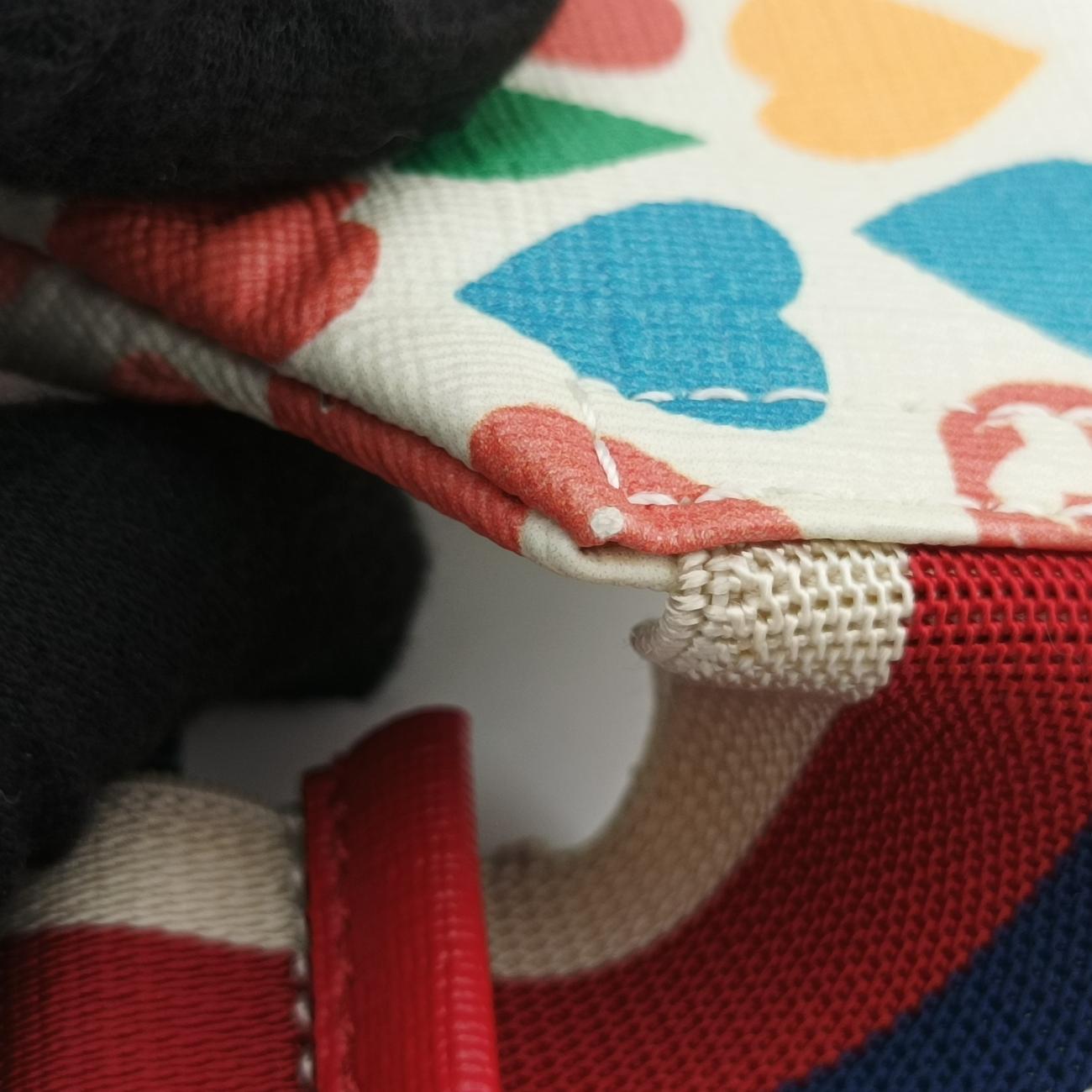 kids GG Top strawberry PrintMulticolourPVC coated canvas502095H033679399キッズ GG トップ ストロベリー プリントマルチカラーPVCコーティングキャンバス502095H033679399