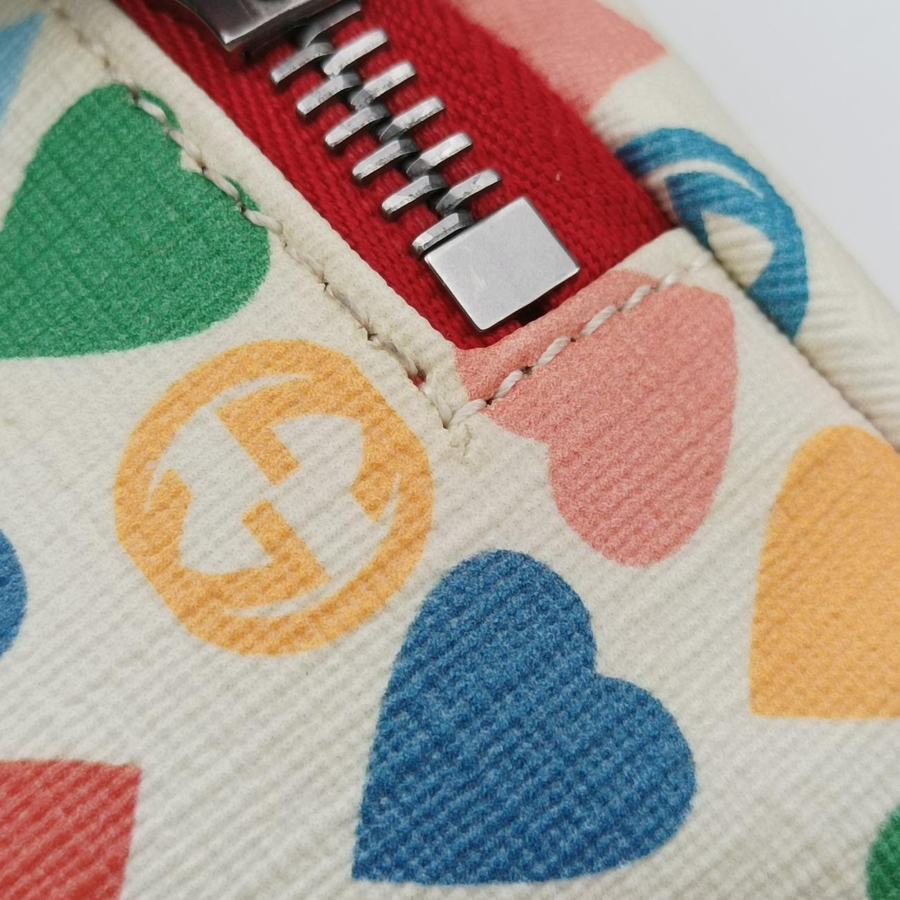 kids GG Top strawberry PrintMulticolourPVC coated canvas502095H033679399キッズ GG トップ ストロベリー プリントマルチカラーPVCコーティングキャンバス502095H033679399