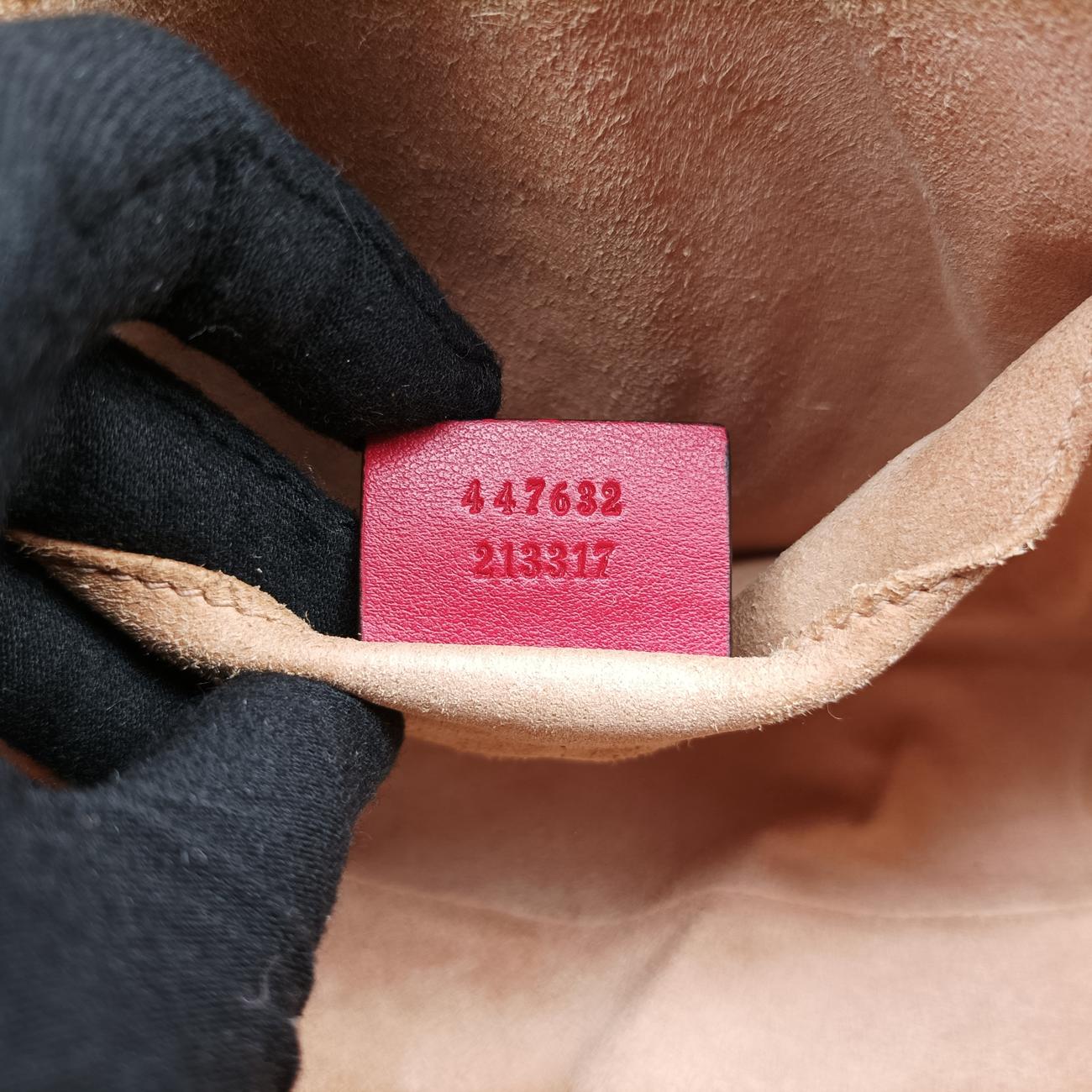 GG MarmontRedLeather447632E024903491GGマーモントレッドレザー447632E024903491