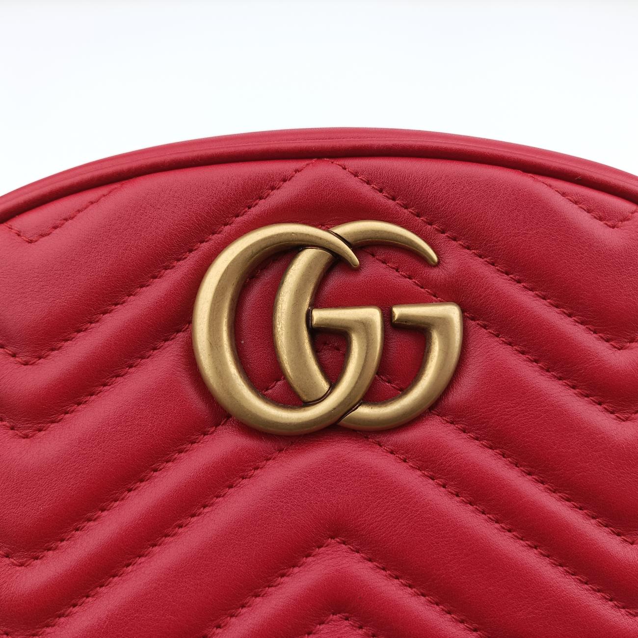 GG MarmontRedLeather491294C024520001GGマーモントレッドレザー491294C024520001
