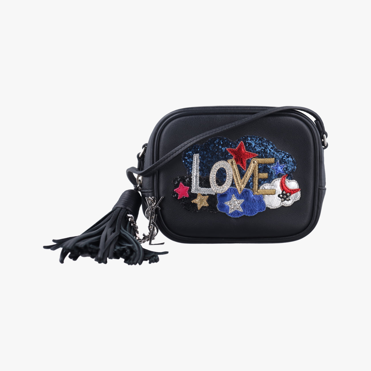 blogger bagBlack×MulticolorLeather457574FLY457574.1016ブロガーバッグブラック×マルチカラーレザー457574FLY457574.1016