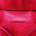Diorissimo Promenade Envelope PouchPink x NavyLeather28-MA-0135ディオリッシモ プロムナード エンベロープポーチピンク×ネイビーレザー28-MA-0135