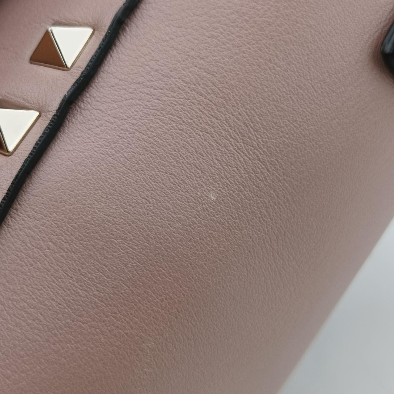 RockstudPinkLeatherBGJ856BOLIロックスタッズピンクレザーBGJ856BOLI