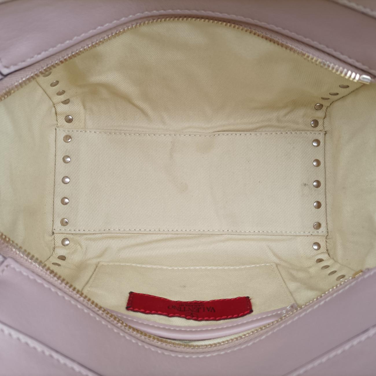 RockstudPinkLeatherBGJ856BOLIロックスタッズピンクレザーBGJ856BOLI
