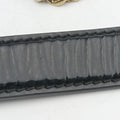 Nappa Large Diamante FlapBlackLeatherCLG 735 049 246 794ナッパ ラージ ディアマンテ フラップブラックレザーCLG 735 049 246 794