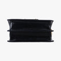 Nappa Large Diamante FlapBlackLeatherCLG 735 049 246 794ナッパ ラージ ディアマンテ フラップブラックレザーCLG 735 049 246 794