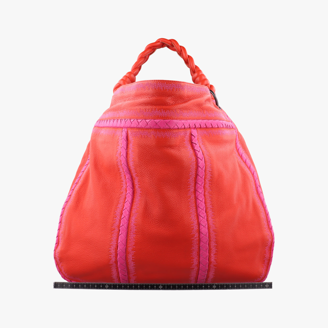 IntrecciatoOrange×PinklambskinB00268622Wイントレチャートオレンジ×ピンクラムスキンB00268622W