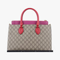 GG SUPREMEBeige x Pink x RedPVC coated canvas409534D019471543GGスプリームベージュ×ピンク×レッドPVCコーティングキャンバス409534D019471543