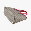 GG SUPREMEBeige x Pink x RedPVC coated canvas409534D019471543GGスプリームベージュ×ピンク×レッドPVCコーティングキャンバス409534D019471543